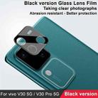 For vivo V30 5G / V30 Pro 5G IMAK Rear Camera Lens Glass Film Black Version - 2