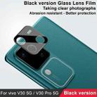 For vivo S18 5G / S18 Pro 5G IMAK Rear Camera Lens Glass Film Black Version - 2