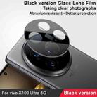 For vivo X100 Ultra 5G IMAK Rear Camera Lens Glass Film Black Version - 2