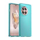 For OnePlus 12R Candy Series TPU Phone Case(Transparent Blue) - 1