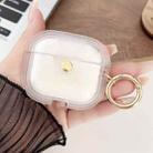 For AirPods 3 Magnetic Clear Armor TPU TWS Earphone Case(Tansparent) - 1