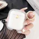 For AirPods 1 / 2 Magnetic Clear Armor TPU TWS Earphone Case(Tansparent) - 1