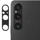 For Sony Xperia 1 V IMAK Metal Armor Premium Camera Protector Film(Black) - 1