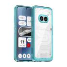 For Nothing Phone 2a Colorful Series Acrylic Hybrid TPU Phone Case(Transparent Blue) - 1