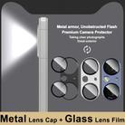 For Sony Xperia 5 V IMAK Metal Armor Premium Camera Protector Film(Blue) - 3