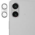 For Sony Xperia 5 V IMAK Metal Armor Premium Camera Protector Film(Silver) - 1