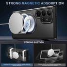For Samsung Galaxy S25 Ultra 5G Heat Dissipation Aromatherapy MagSafe Holder Phone Case(Black) - 2