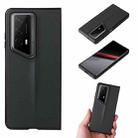 For Honor Magic V2 RSR Porsche Design PU Leather PC Phone Case(Dark Green) - 1