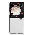 For Honor Magic V Flip PU Leather PC Phone Case(White) - 3