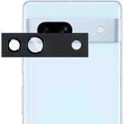 For Google Pixel 7a IMAK Metal Armor Premium Camera Protector Film(Black) - 1