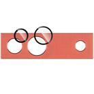 For Google Pixel 7a IMAK Metal Armor Premium Camera Protector Film(Red) - 2