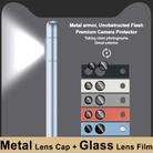 For Google Pixel 7a IMAK Metal Armor Premium Camera Protector Film(Silver) - 3