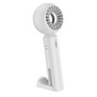 TGVIS Handheld & Invisible Stand Mini Electric Fan(White) - 1