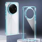 For OPPO A78 4G Shine High Transparency Acrylic Phone Case(Blue) - 1