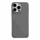 For iPhone 15 Pro Ice Series PC Full Coverage Shockproof Phone Case(Black) - 1