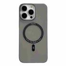 For iPhone 15 Pro Ice Series MagSafe PC Full Coverage Shockproof Phone Case(Black) - 1