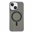 For iPhone 14 Ice Series MagSafe PC Full Coverage Shockproof Phone Case(Black) - 1