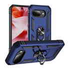 For Google Pixel 9a Shockproof TPU + PC Phone Case with Holder(Blue) - 1