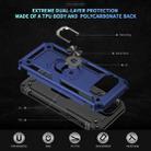 For Google Pixel 9a Shockproof TPU + PC Phone Case with Holder(Blue) - 3