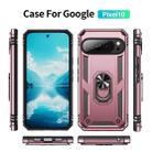 For Google Pixel 10 Shockproof TPU + PC Phone Case with Holder(Rose Gold) - 2