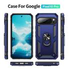 For Google Pixel 10 Pro Shockproof TPU + PC Phone Case with Holder(Blue) - 2