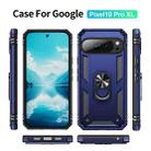 For Google Pixel 10 Pro XL Shockproof TPU + PC Phone Case with Holder(Blue) - 2
