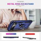 For Google Pixel 10 Pro XL Shockproof TPU + PC Phone Case with Holder(Blue) - 3