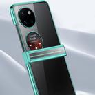 For Huawei Pocket 2 Three-stage Nano Electroplated PC Transparent Phone Case(Black) - 3