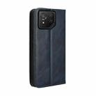 For Asus ROG Phone 8 / 8 Pro Magnetic Buckle Retro Texture Leather Phone Case(Blue) - 3