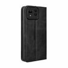 For Asus Zenfone 11 Ultra Magnetic Buckle Retro Texture Leather Phone Case(Black) - 3