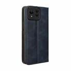 For Asus Zenfone 11 Ultra Magnetic Buckle Retro Texture Leather Phone Case(Blue) - 3