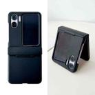For OPPO Find N2 Flip Skin Feel PC Full Coverage Shockproof Phone Case(Black) - 1