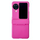 For OPPO Find N3 Flip Skin Feel PC Full Coverage Shockproof Phone Case(Rose Red) - 2
