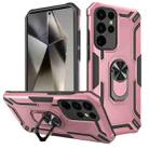 For Samsung Galaxy S24 Ultra 5G Warship Armor 2 in 1 Shockproof Phone Case(Rose Gold) - 1