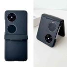 For Huawei P50 Pocket Skin Feel PC Full Coverage Shockproof Phone Case(Black) - 1