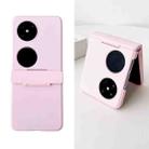 For Huawei Pocket 2 Skin Feel PC Full Coverage Shockproof Phone Case(Pink) - 1