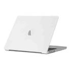 For MacBook Air 15 M2 A2941 / M3 A3114 Crystalline Matte Hardshell Laptop Protective Case(Transparent) - 1