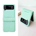 For Samsung Galaxy Z Flip3 5G Skin Feel PC Full Coverage Shockproof Phone Case(Light Green) - 1