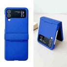 For Samsung Galaxy Z Flip4 5G Skin Feel PC Full Coverage Shockproof Phone Case(Blue) - 1