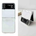 For Samsung Galaxy Z Flip4 5G Skin Feel PC Full Coverage Shockproof Phone Case(Transparent) - 1