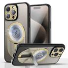 For iPhone 13 Pro Max Heat Dissipation Aromatherapy Holder Phone Case(Gold) - 1