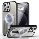 For iPhone 14 Pro Max Heat Dissipation Aromatherapy Holder Phone Case(Silver) - 1