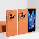 For vivo X Fold3 Pro Skin Feel PC Full Coverage Shockproof Phone Case(Orange) - 1