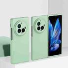 For vivo X Fold3 Pro Skin Feel PC Full Coverage Shockproof Phone Case(Mint Green) - 1