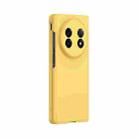 For vivo X Fold5 Skin Feel PC Full Coverage Shockproof Phone Case(Lemon Yellow) - 2