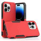 For iPhone 15 Pro Max 2 in 1 PC + TPU Phone Case(Red) - 1