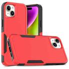For iPhone 15 Plus 2 in 1 PC + TPU Phone Case(Red) - 1