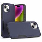 For iPhone 15 2 in 1 PC + TPU Phone Case(Dark Blue) - 1