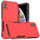 For iPhone XS Max 2 in 1 PC + TPU Phone Case(Red) - 1