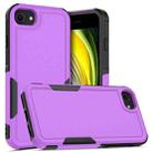 For iPhone SE 2022 / 2020 / 8 / 7 / 6 2 in 1 PC + TPU Phone Case(Purple) - 1